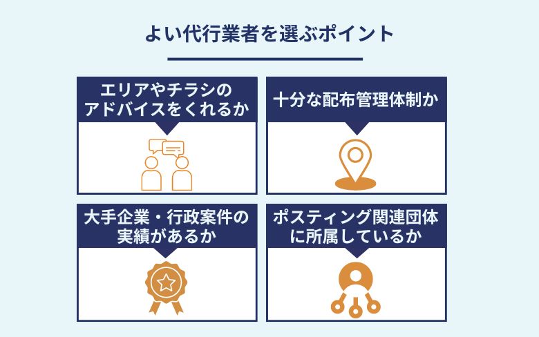 よい代行業者を選ぶポイント